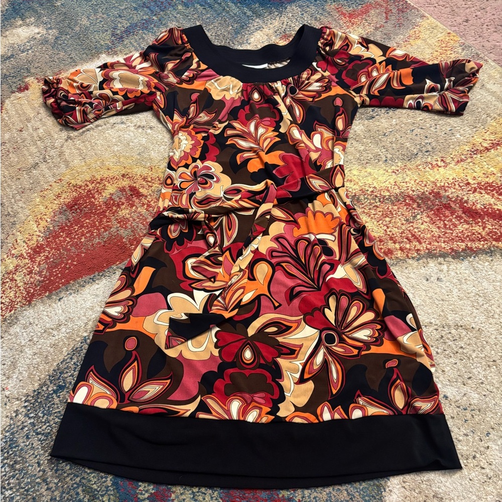 Floral Womens Dress - Multicolor